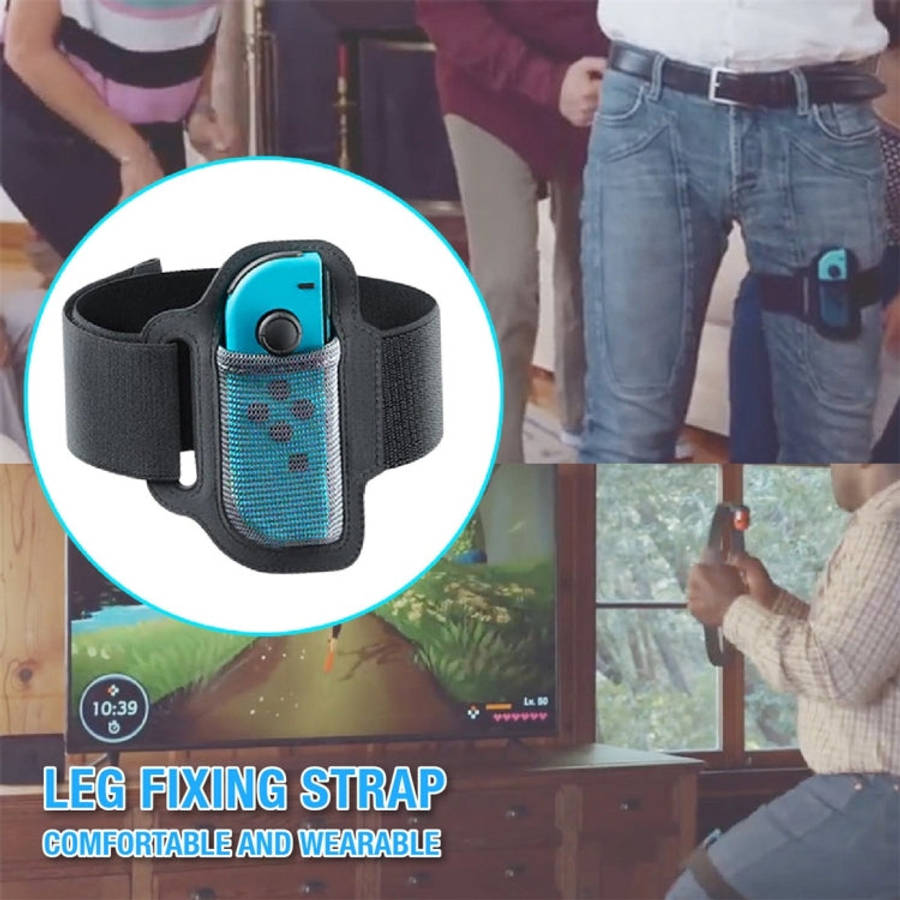 ipega GP-319 For Switch Joy-Con Adjustable Gaming Controller Grip Gamepad Leg Fixing Straps + Clo...