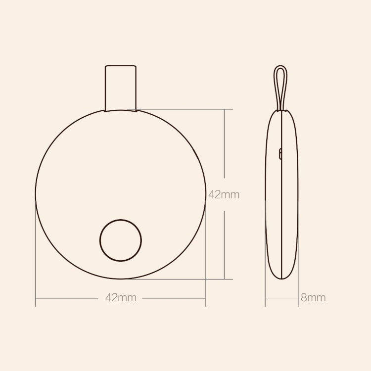Original Xiaomi Youpin Ranres Intelligent Anti-lost Device Smart Positioning Finder, Lite Version...