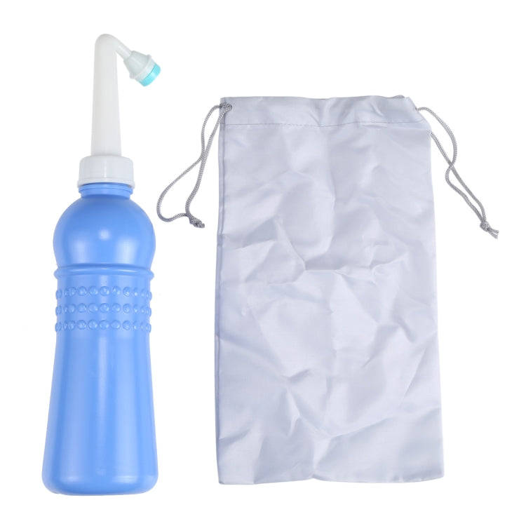MDT-002 500ml Portable Handheld Travel Bidet Women Vaginal Washing Sprayer(Dark Blue)