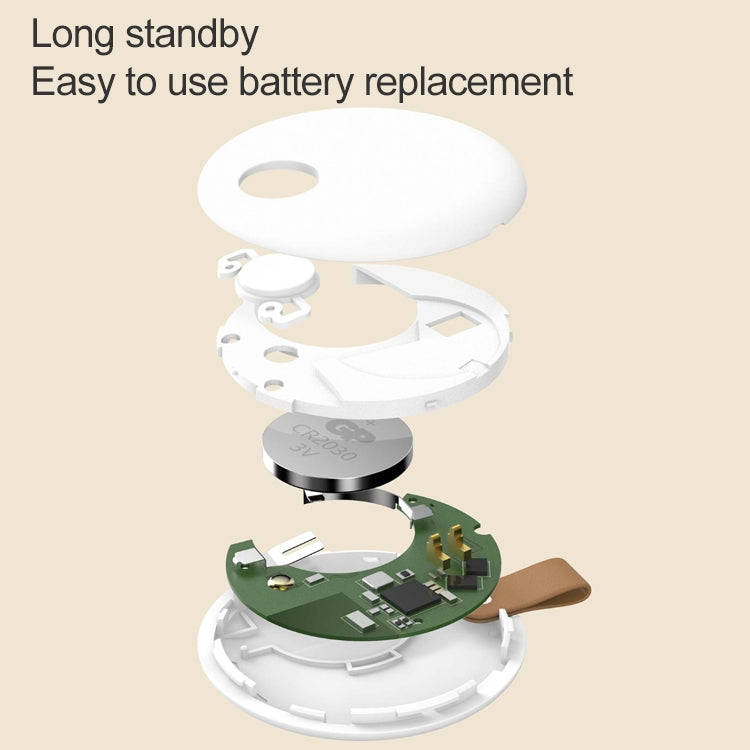 Original Xiaomi Youpin Ranres Intelligent Anti-lost Device Two-way Search Bluetooth Alarm Smart P...