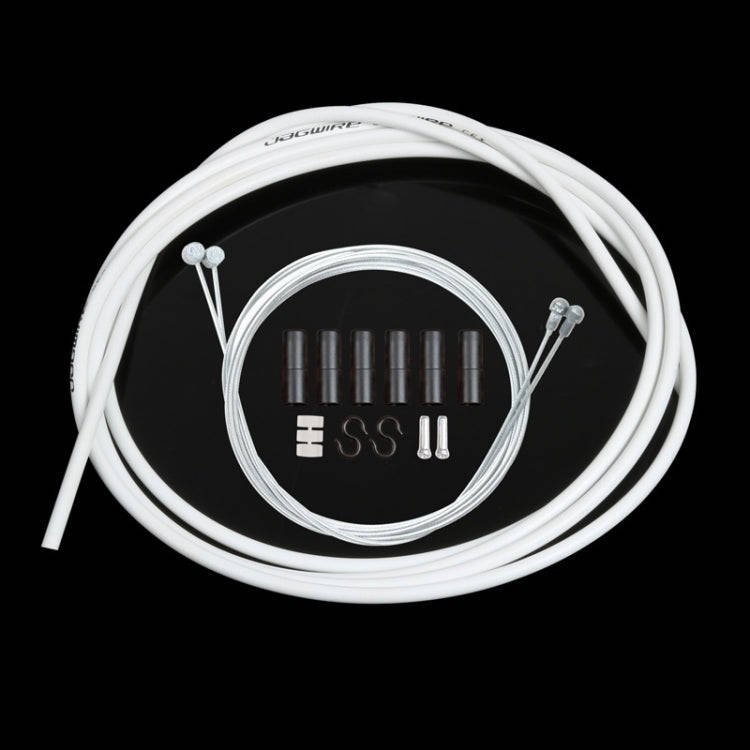 Universal Bicycle Brake Cable Tube Set(White)