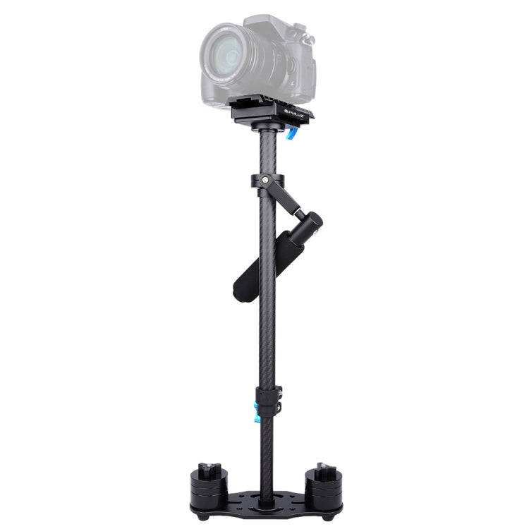 PULUZ 38.5-61cm Carbon Fibre Handheld Stabilizer for DSLR & DV Digital Video & Cameras, Load Rang...