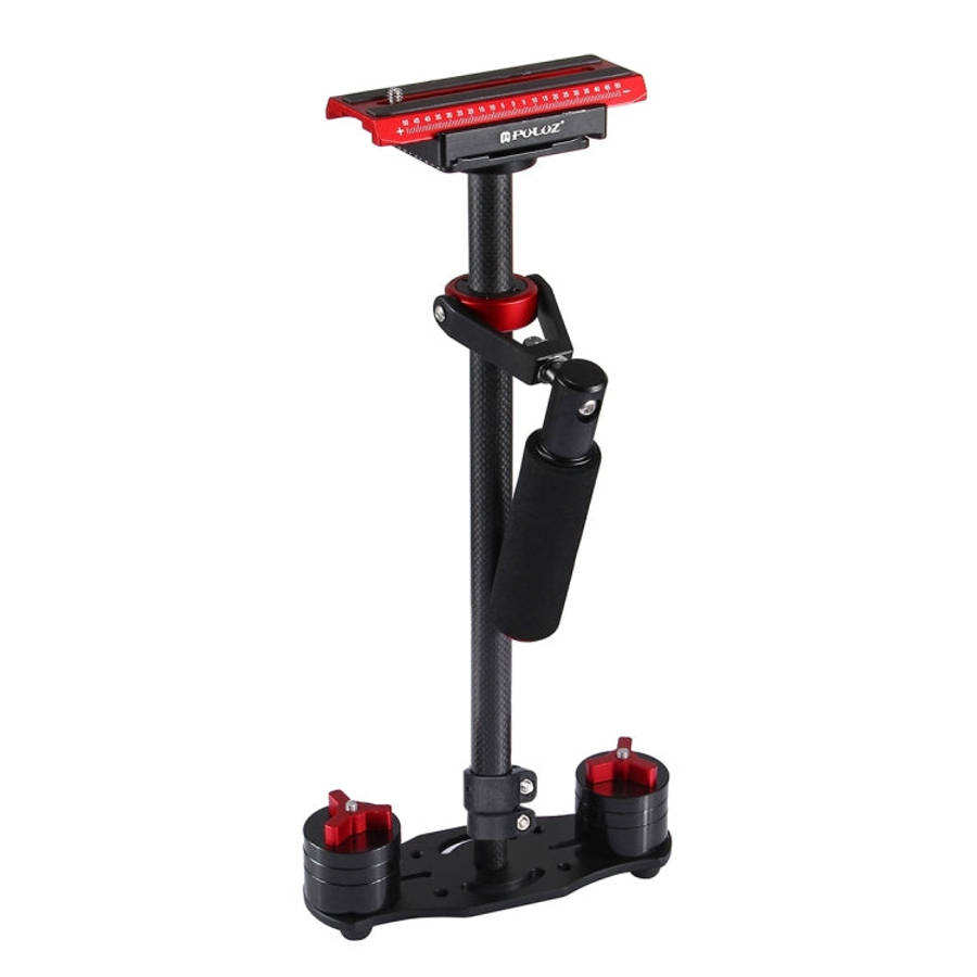 PULUZ 38.5-61cm Carbon Fibre Handheld Stabilizer for DSLR & DV Digital Video & Cameras, Load Rang...