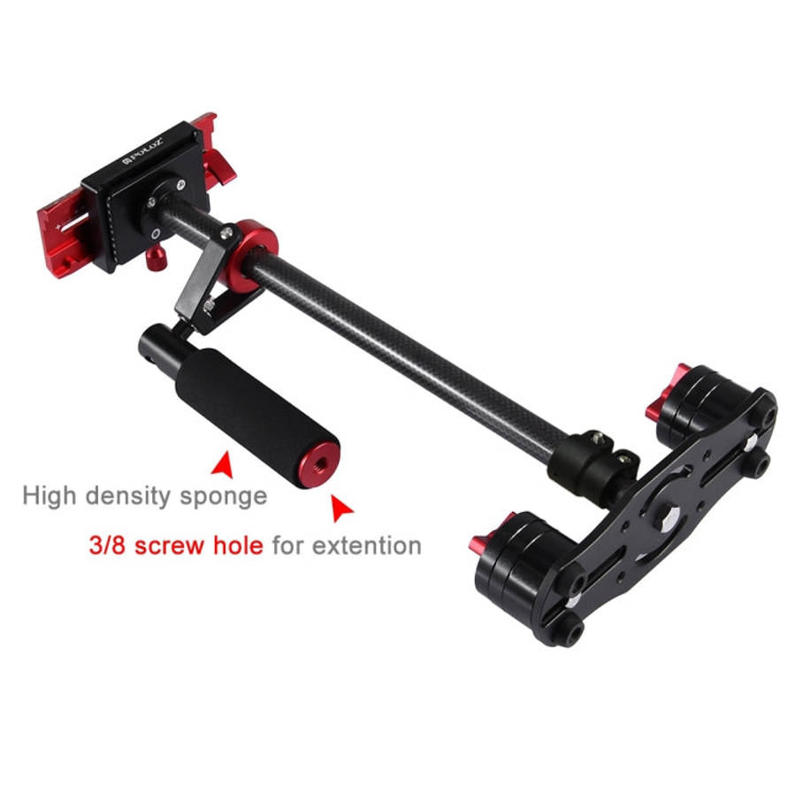 PULUZ 38.5-61cm Carbon Fibre Handheld Stabilizer for DSLR & DV Digital Video & Cameras, Load Rang...