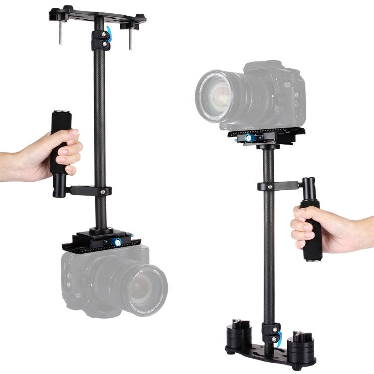 PULUZ 38.5-61cm Carbon Fibre Handheld Stabilizer for DSLR & DV Digital Video & Cameras, Load Rang...