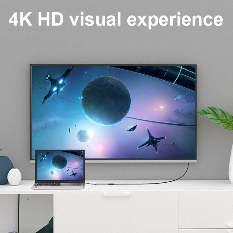 5 in 1 USB-C / Type-C to 4K HDMI + SD / TF Card Slot + USB 2.0 + USB 3.0 Multifunctional Docking ...