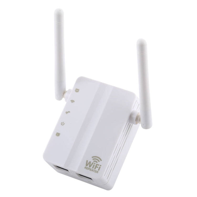 300Mbps Wireless-N Range Extender WiFi Repeater Signal Booster Network Router with 2 External Ant...