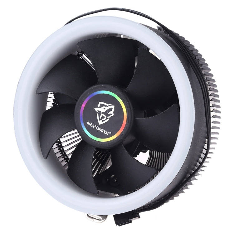 3 Pin Computer Components Chassis Fan Host Silent Cooling Fan with RGB Color Light for Intel: 177...