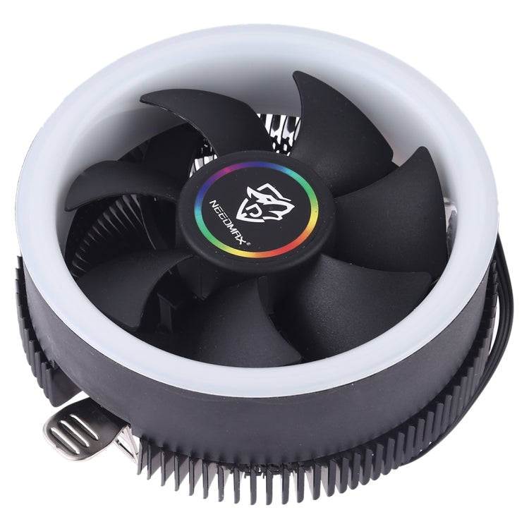 3 Pin Computer Components Chassis Fan Host Silent Cooling Fan with RGB Color Light for Intel: 177...