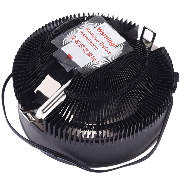 3 Pin Computer Components Chassis Fan Host Silent Cooling Fan with RGB Color Light for Intel: 177...