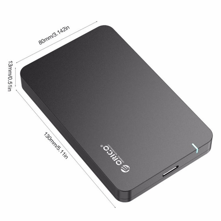 ORICO 2569S3 USB3.0 Micro-B External Hard Disk Box Storage Case for 9.5mm 2.5 inch SATA HDD / SSD...