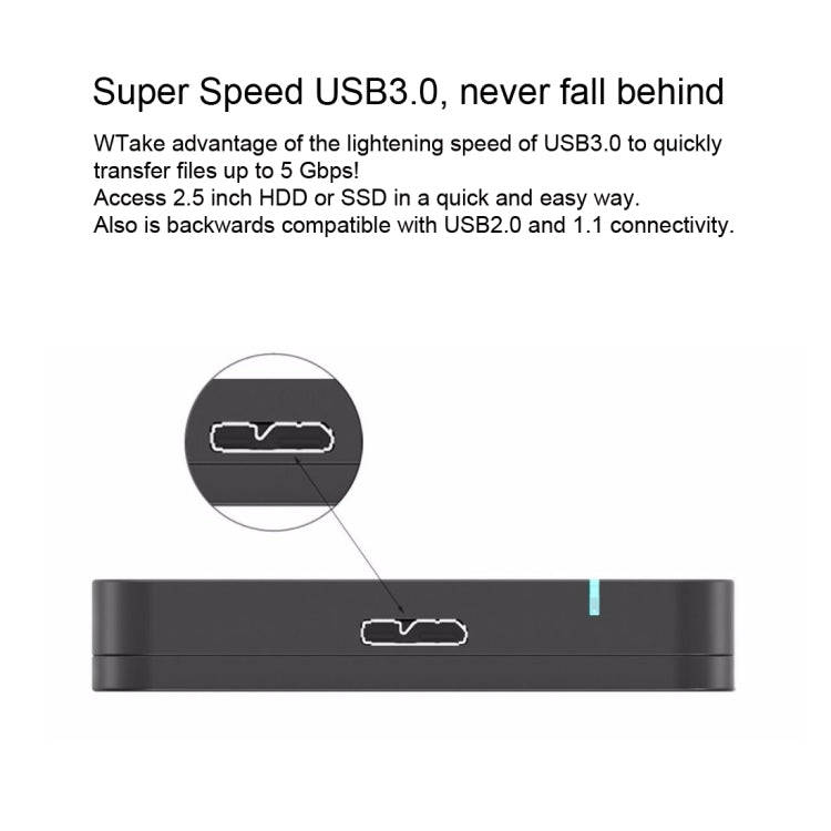 ORICO 2569S3 USB3.0 Micro-B External Hard Disk Box Storage Case for 9.5mm 2.5 inch SATA HDD / SSD...