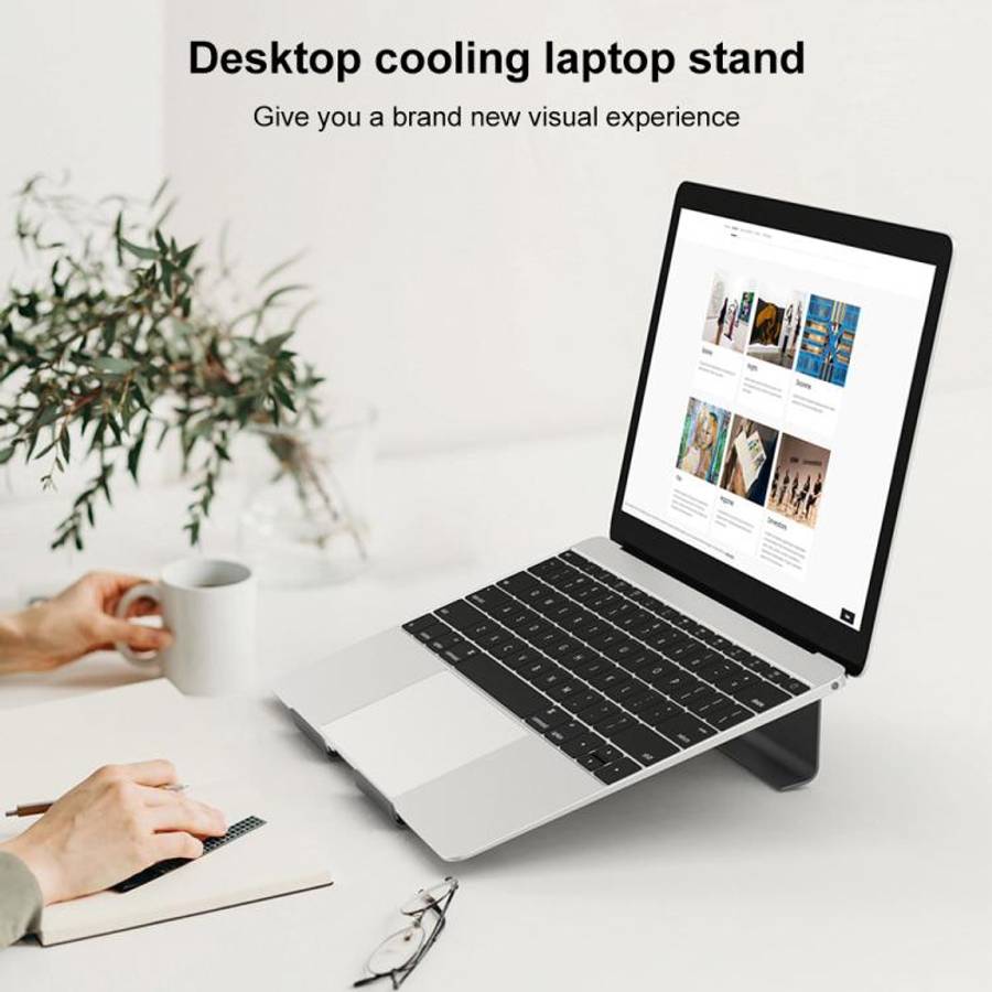 Aluminum Cooling Stand for Laptop, Suitable for Mac Air, Mac Pro,  iPad, and Other 11-17 inch Lap...
