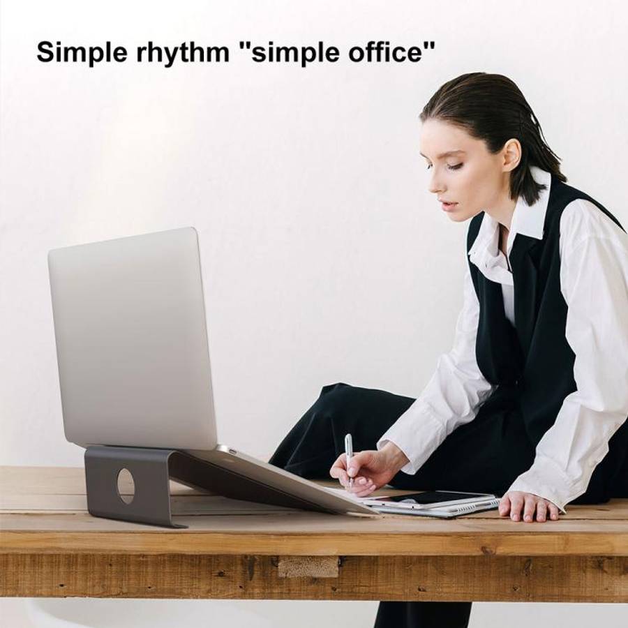 Aluminum Cooling Stand for Laptop, Suitable for Mac Air, Mac Pro,  iPad, and Other 11-17 inch Lap...