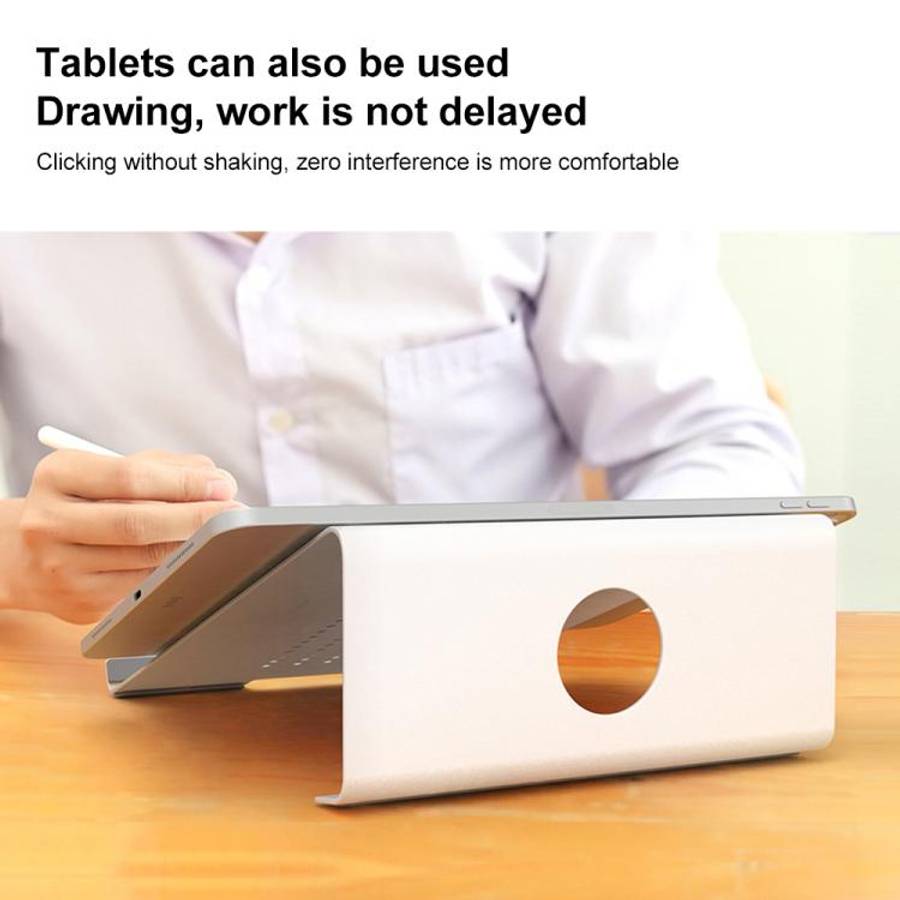 Aluminum Cooling Stand for Laptop, Suitable for Mac Air, Mac Pro,  iPad, and Other 11-17 inch Lap...