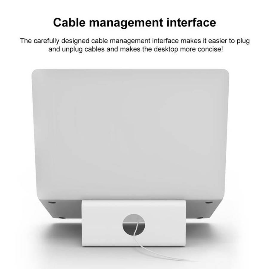 Aluminum Cooling Stand for Laptop, Suitable for Mac Air, Mac Pro,  iPad, and Other 11-17 inch Lap...