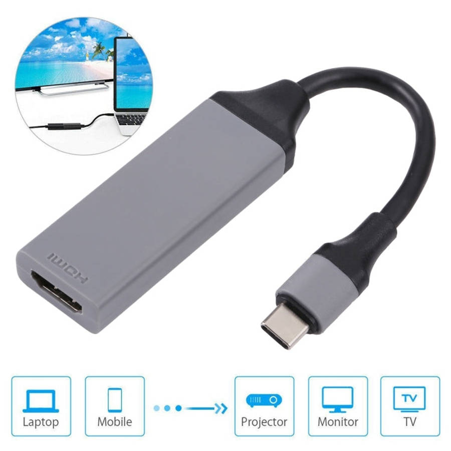 USB-C / Type-C 3.1 to HDMI 4Kx2K HDTV Cable, Cable Length: 20cm