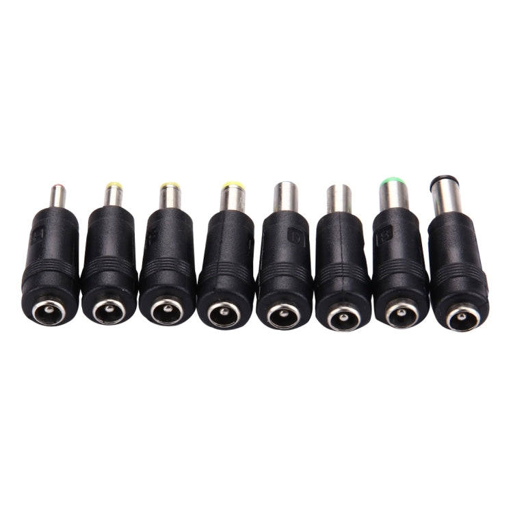 5.5x2.1mm Female to Multiple Male Interfaces 8 in 1 Power Adapters Set for HP / Sony / Acer / ASU...