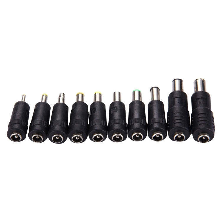 5.5x2.1mm Female to Multiple Male Interfaces 10 in 1 Power Adapters Set for IBM / HP / Sony / Tos...
