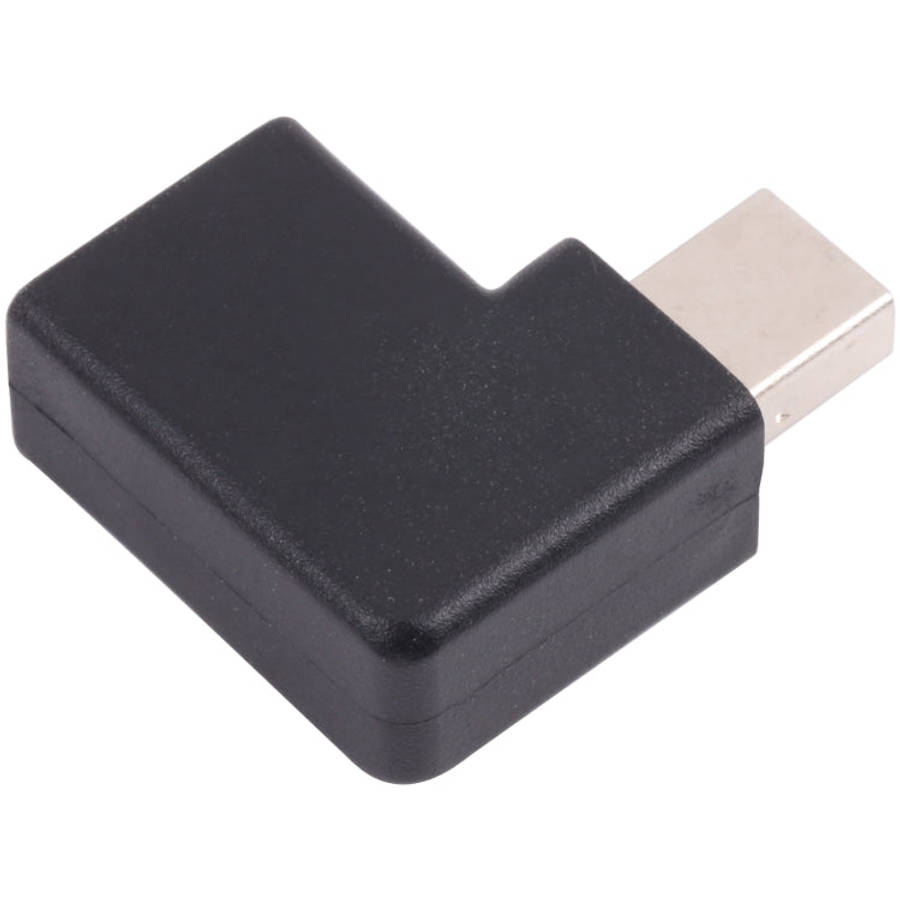 8K Mini DisplayPort Female to Male Elbow Adapter