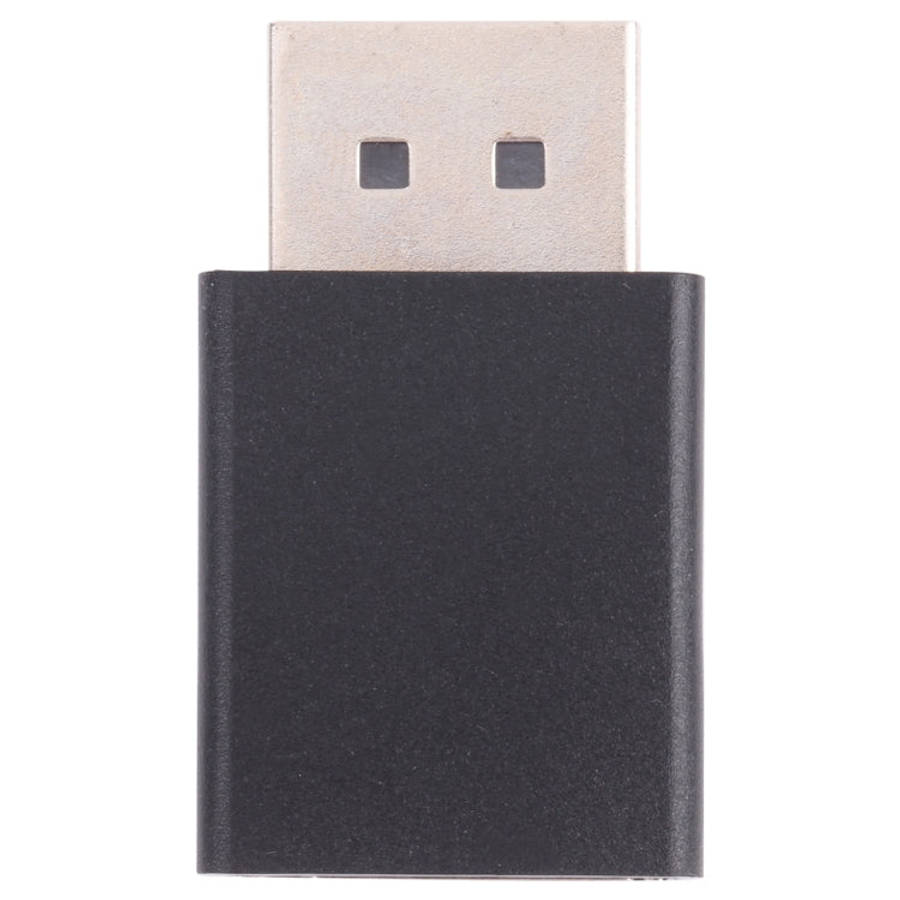 8K DisplayPort Male to DisplayPort Female Straight Adapter
