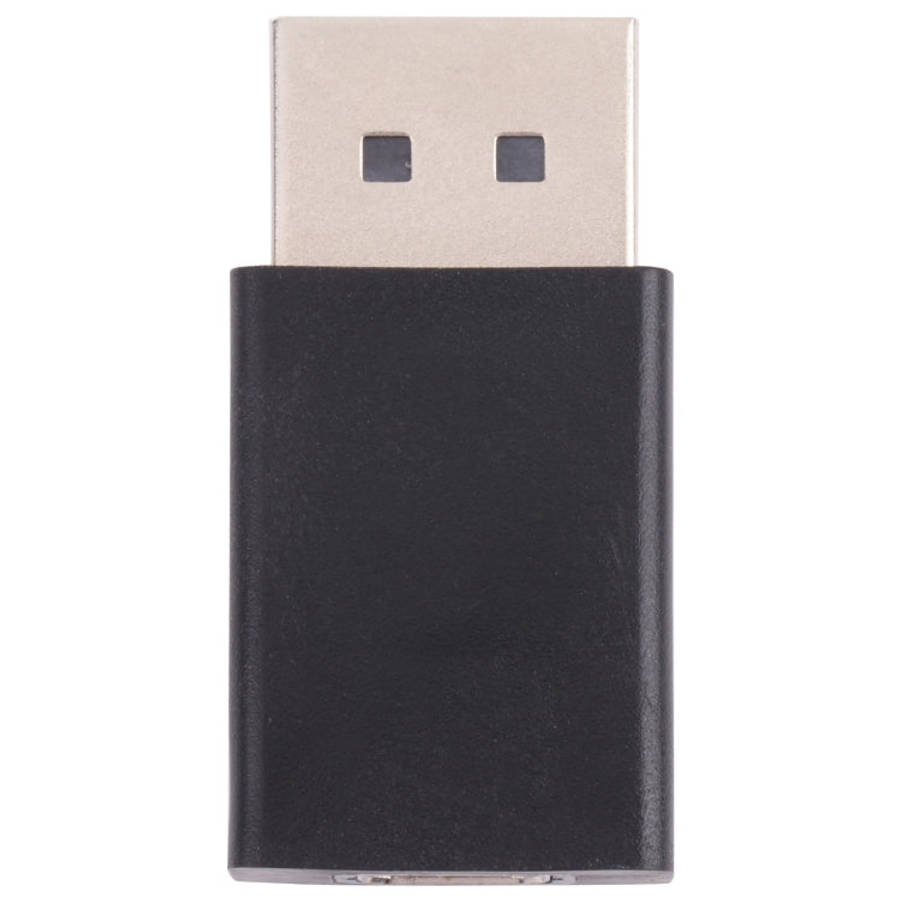 8K DisplayPort Male to Mini DisplayPort Female Straight Adapter