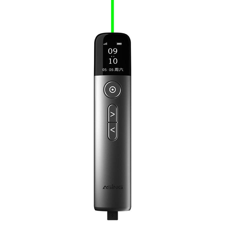 ASiNG A9 Pro 32GB Green Light Multifunctional PPT Touch Laser Page Turning Pen Wireless Presenter...