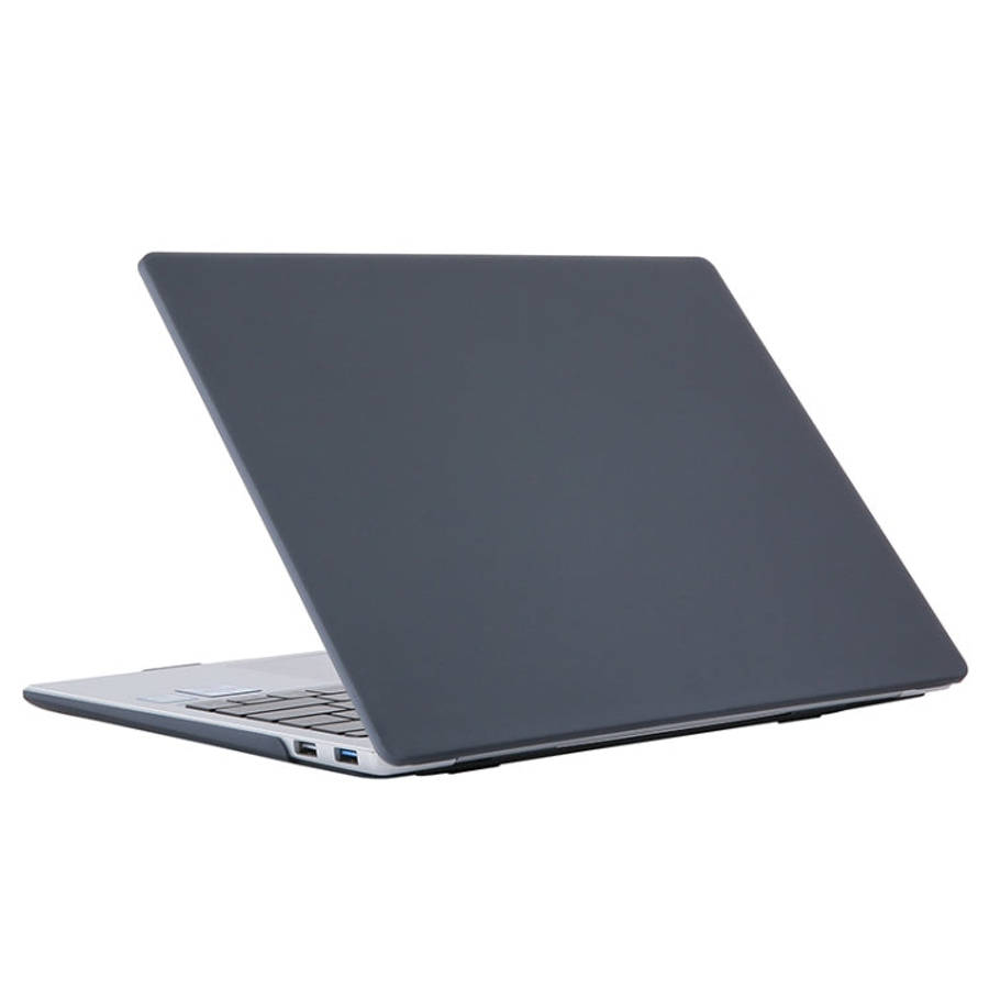 For Huawei MateBook 14 inch Shockproof Frosted Laptop Protective Case(Black)