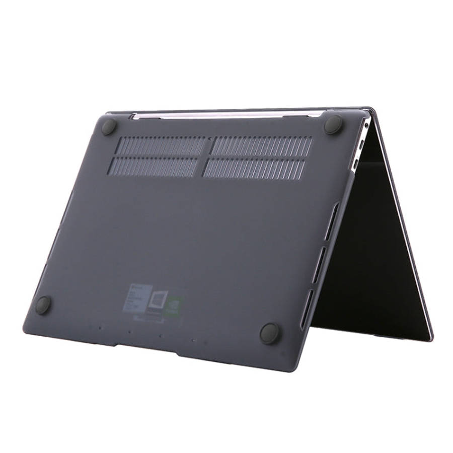 For Huawei MateBook X Pro Shockproof Frosted Laptop Protective Case(Black)