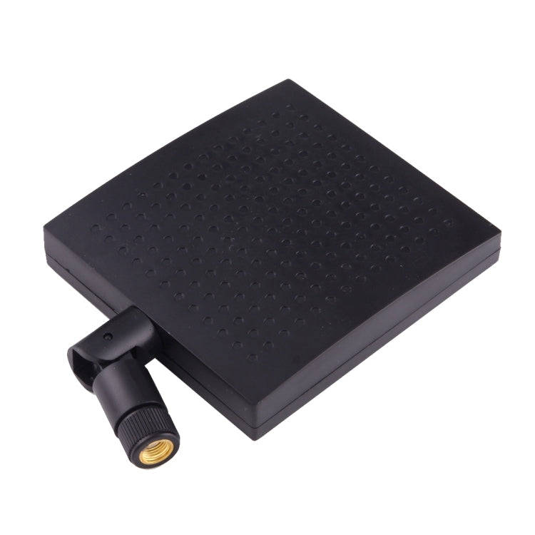 12dBi SMA Male Connector 2.4GHz Panel WiFi Antenna(Black)