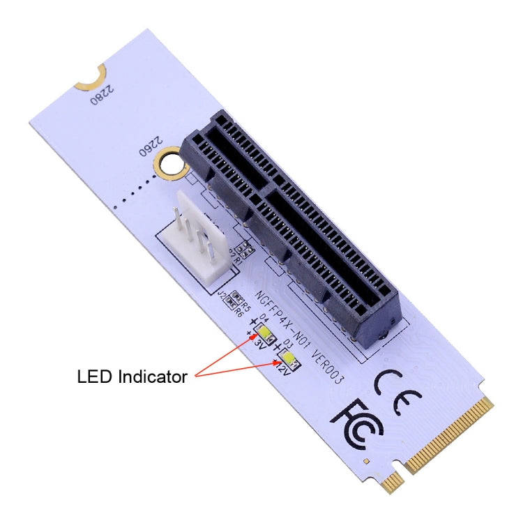 NGFF M.2 Key M to PCI-E 1X / 4X / 8X / 16X Graphics Card Mining Slot Adapter Riser Converter Card...