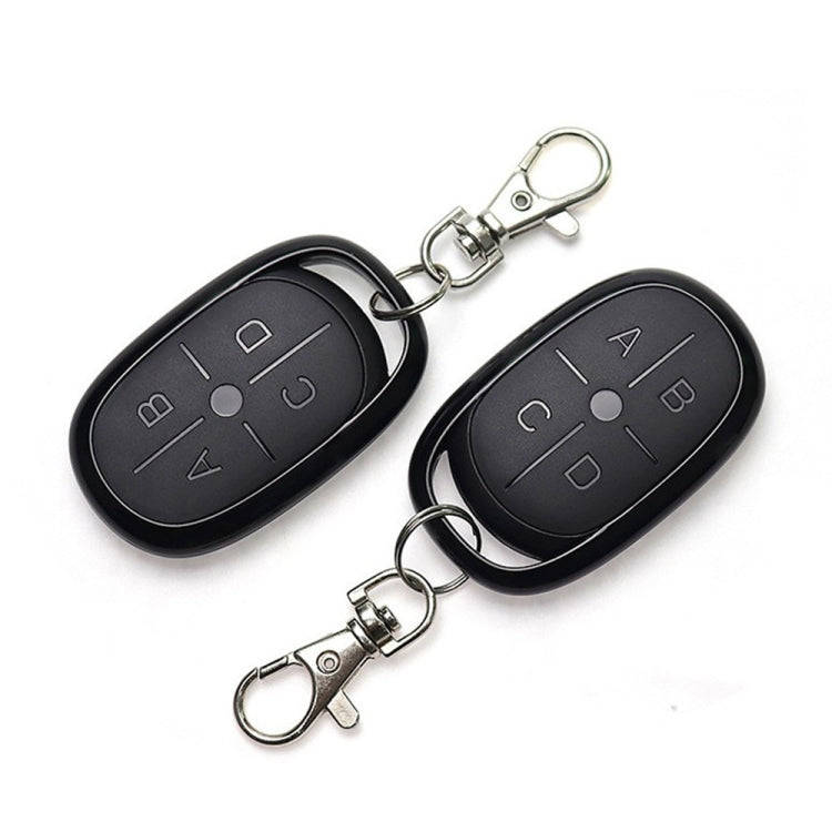 433MHZ 4-button Letter Style Wireless Copy Style Electric Barrier Garage Door Battery Car Key Rem...
