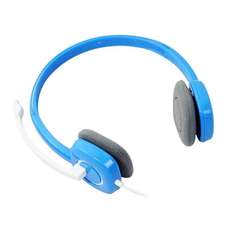 Logitech H150 Wired Headphone Dual 3.5mm Earphone Gaming Headset Stereo with MIC