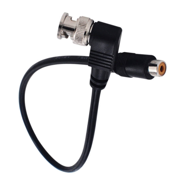 BNC Male To RCA Female Connection Cable Copper HD Video Coaxial Cable Monitoring Cable, Length: 0...