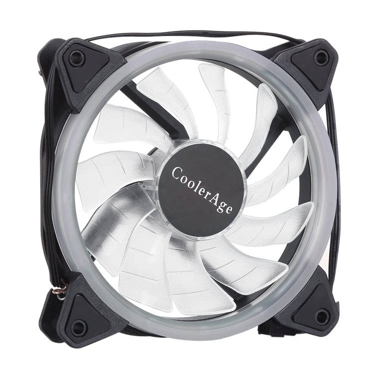 Color LED 12cm 3pin Computer Components Chassis Fan Computer Host Cooling Fan Silent Fan Cooling,...