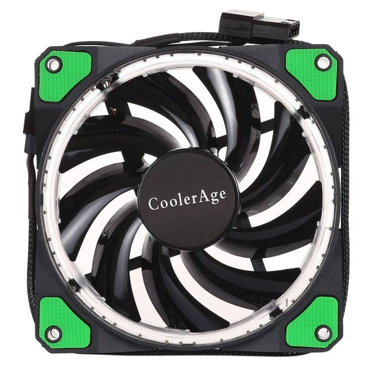 Color LED 12cm 3pin Computer Components Chassis Fan Computer Host Cooling Fan Silent Fan Cooling,...