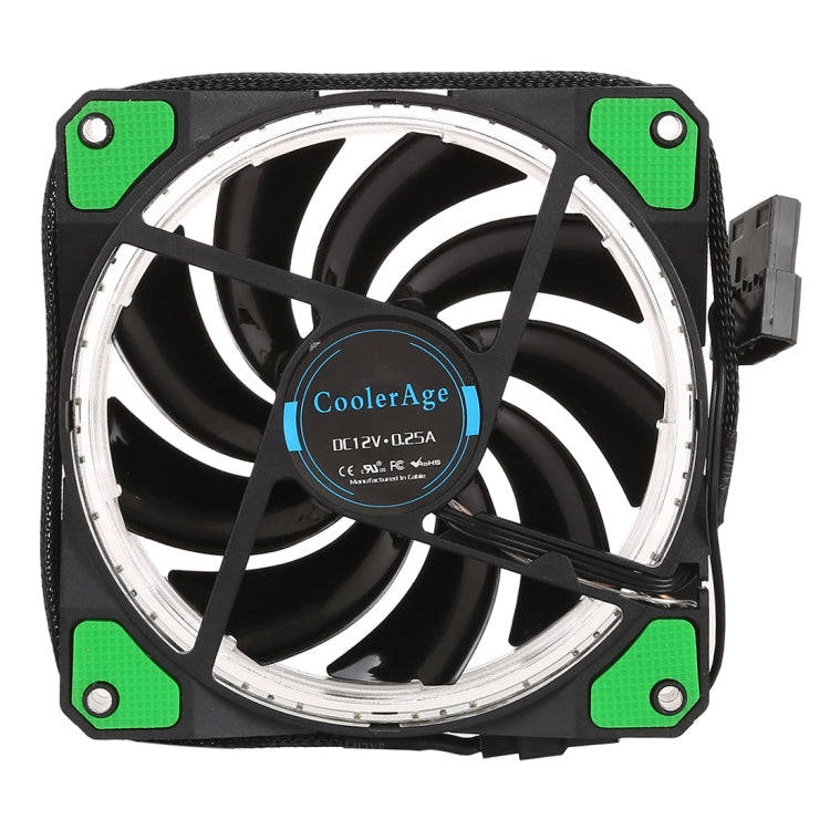 Color LED 12cm 3pin Computer Components Chassis Fan Computer Host Cooling Fan Silent Fan Cooling,...