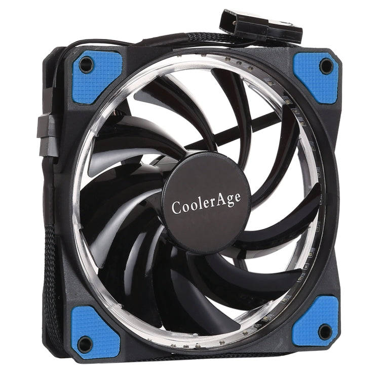 Color LED 12cm 3pin Computer Components Chassis Fan Computer Host Cooling Fan Silent Fan Cooling,...