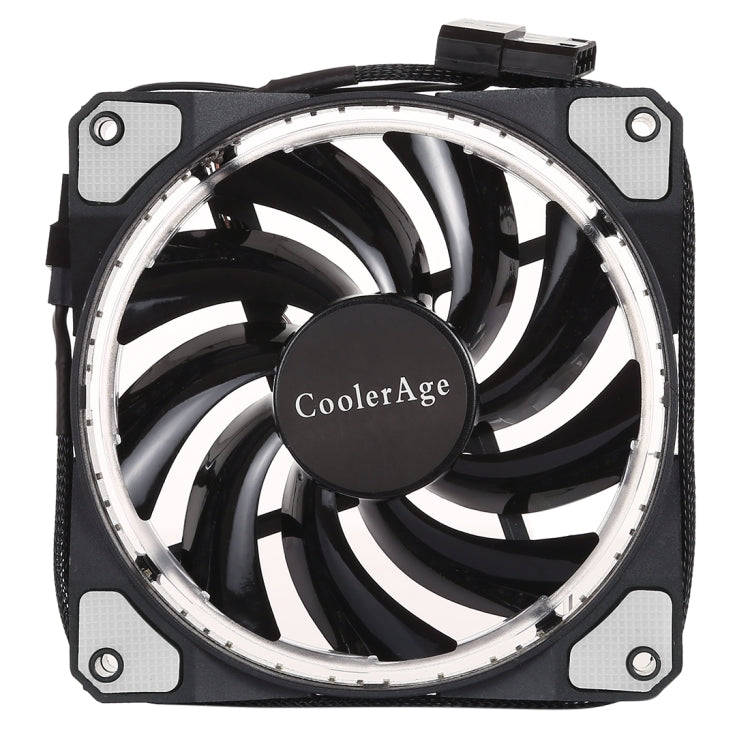 Color LED 12cm 3pin Computer Components Chassis Fan Computer Host Cooling Fan Silent Fan Cooling,...