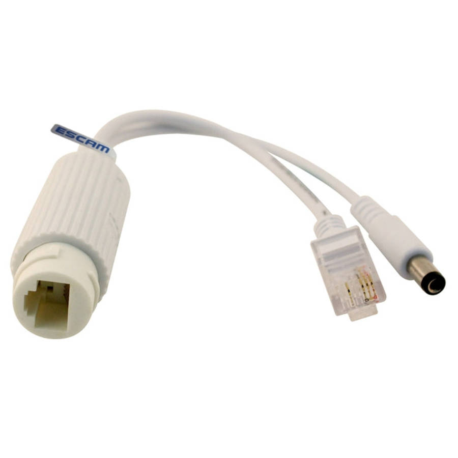 ESCAM POE S2 Data Exchange Cable POE Splitter Connect to POE switch for IP Cameras, Transmission ...