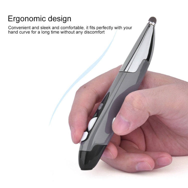 PR-06S 4-keys Smart Wireless Optical Mouse with Stylus Pen Function, Support Voice Operation / Tr...