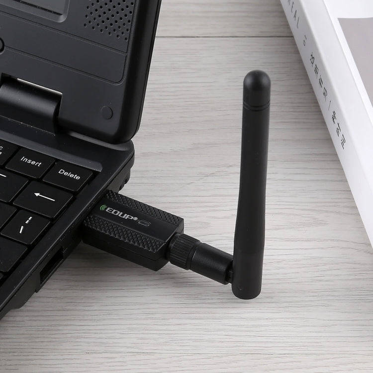 EDUP EP-AC1661 2 in 1 Bluetooth 4.2 + Dual Band 11AC 600Mbps High Speed Wireless USB Adapter WiFi...