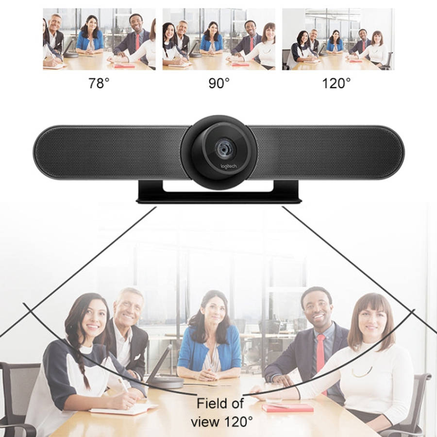 Logitech CC4000e 12.0 Million Pixels 120 Degrees Wide-angle 4K Conference Camera, EU Plug