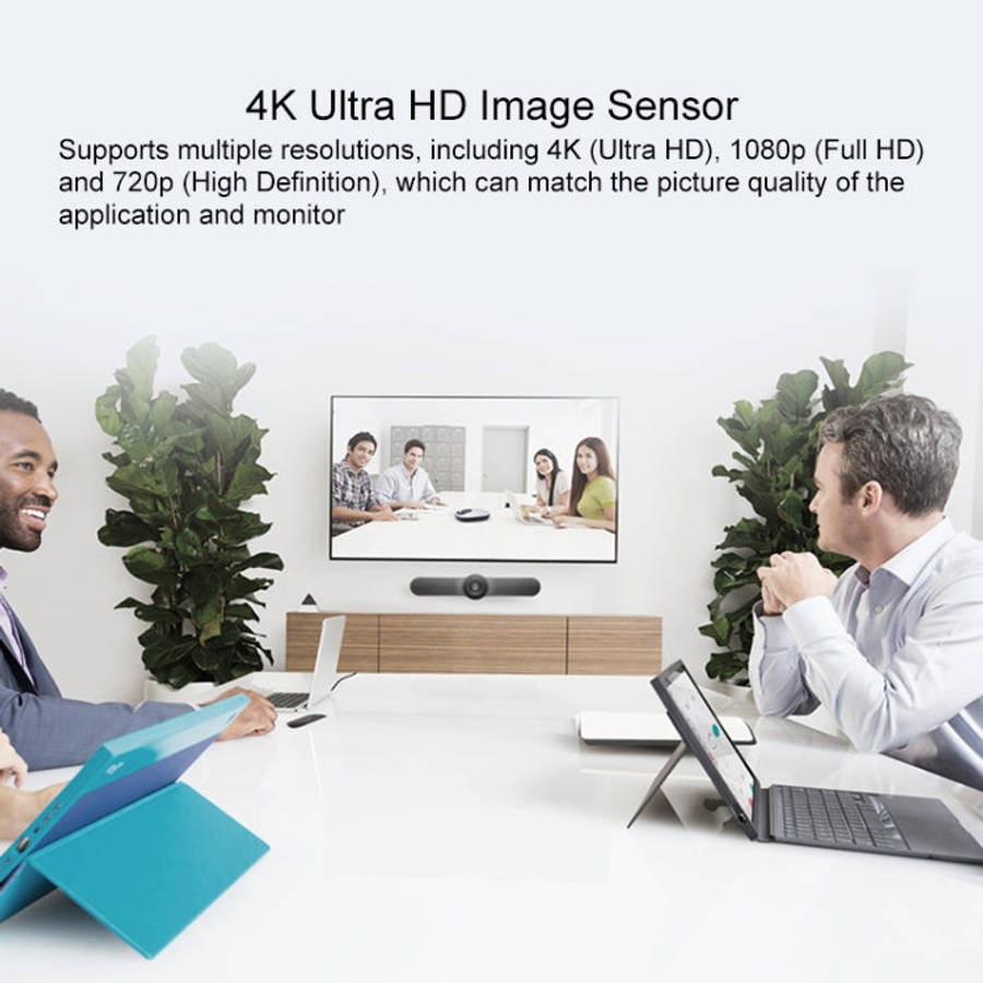 Logitech CC4000e 12.0 Million Pixels 120 Degrees Wide-angle 4K Conference Camera, EU Plug