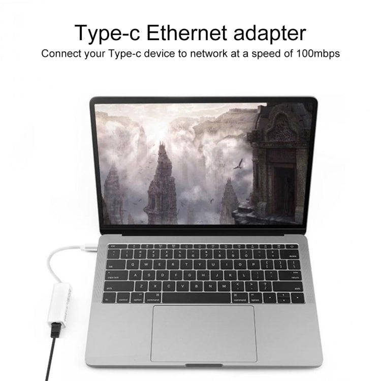 KY-RTL8152B USB-C / Type-C 10 / 100 Mbps Ethernet Adapter Network Card