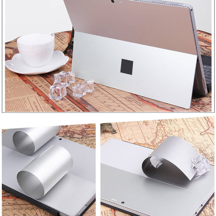 Tablet PC Shell Protective Back Film Sticker for Microsoft Surface Pro 4 / 5 / 6 (Gold)