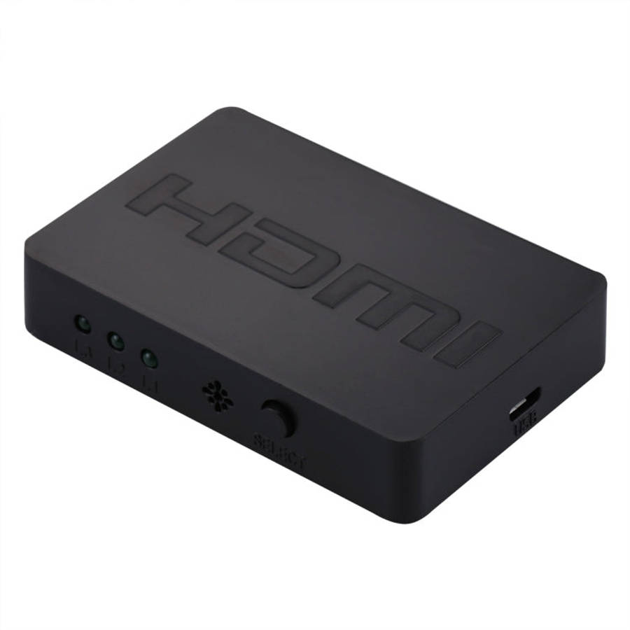 1080P 3 x 1 Ports (3 Ports Input x 1 Port Output) HDMI Switch with Remote Control