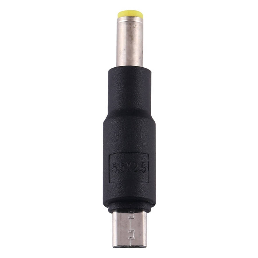 10 PCS 5.5 x 2.5mm to Micro USB DC Power Plug Connector