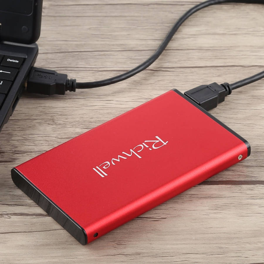 Richwell SATA R2-SATA-320GB 320GB 2.5 inch USB3.0 Super Speed Interface Mobile Hard Disk Drive(Red)