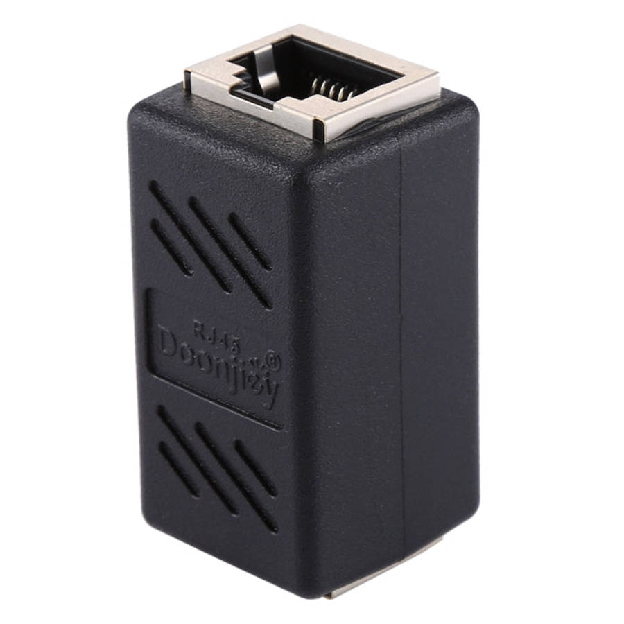Crystal Network Straight Through Head-line Connector Pair Terminal Female to Double Head RJ45 Int...